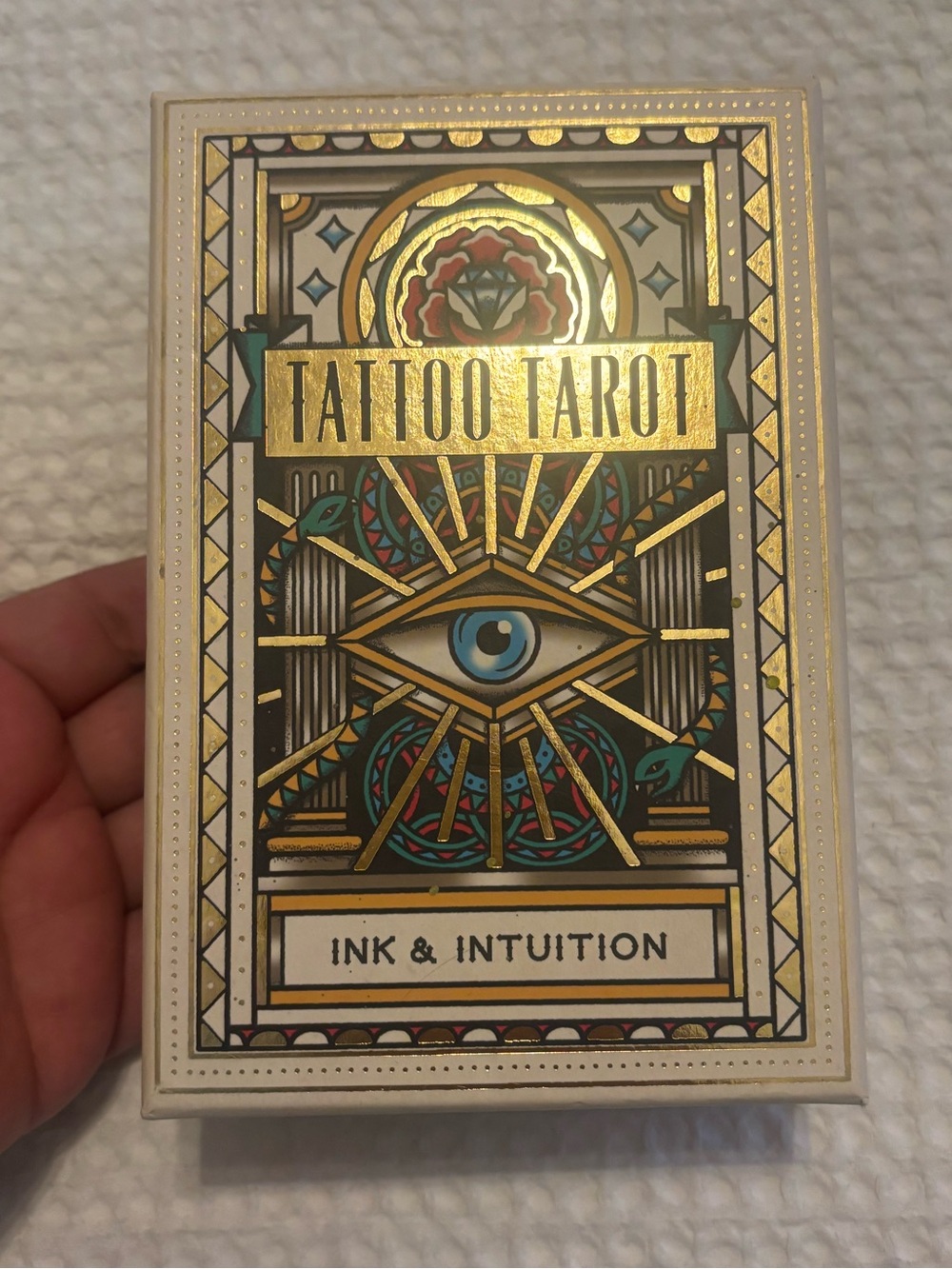 Tattoo Tarot Ink & Intuition 78 Card Deck - Tarot Cards